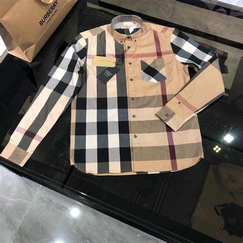 burberry button up mens replica|burberry shirts for men outlet.